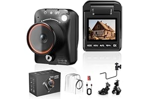 Zeitraffer Kamera Outdoor 1296P MP4-Videos und 48MP-Fotos, 180 Tage Aufnahme Time Lapse Kamera mit LED-Licht, Timelapse Camera für Baustellen, Pflanzen, Gartenarbeit, Kochen, Sonnenuntergänge (64GB)