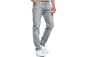 Indicode Herren INSantino Jeanshose aus 99% Baumwolle | Denim Stretch Jeans Männer