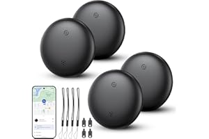 Glitfix Android Smart Tag,Schlüsselfinder KeyFinder kompatibel mit Google Mein Gerät Finden APP (NUR Android), Bluetooth Key Finder für Koffer/Gepack/Taschen/Brieftasche