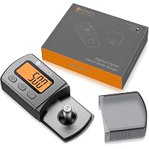 Testeur Digital De Force De Bras Phono Neoteck - Précision 0,01g, Rétroéclairage LCD, Compatible MM/MC/MI - Inclut Poids Et étui