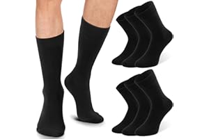 QINCAO 6/10 Paires de Chaussettes Homme, Chaussettes Femme, Chaussettes de Sport Rétro en Coton, Douces et Respirantes