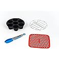 SOLARA Air Fryer and OTG Accessories, Set of 4 Pcs Compatible with Air Fryer (Cooking Capacity 2.5L and Above)