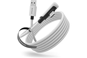 Syntech Cable Link de 3 Metros Compatible con Oculus/Meta Quest 3/Meta Quest 3S, Quest2/Pro/Pico 4/Ultra, Transferencia de Datos de Alta Velocidad, Cable Link USB 3.0 a USB C para Auriculares VR