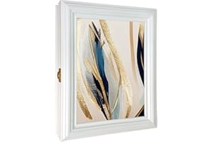 Cer-Plast Wooden Key Cabinet Wall Cabinet with Key Rack Wall Organiser for Key Storage Key Cabinet Vintage Look Wooden Key Box