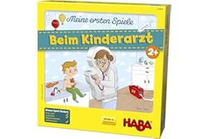 HABA 304648 - My First Games - At the Paediatrician, Learning and Memory Game for 1-4 Players from 2 Years, Playfully Prepares for the Visit to the Art