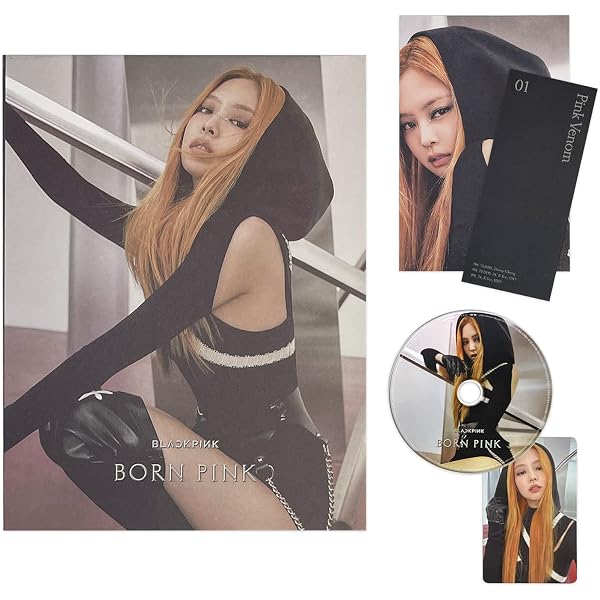 BLACKPINK Square Up Album Mini 1er (Version Pink) - CD+Photobook+Postcard+Photocards | Édition Limitée