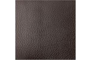 ggm® Kunstleder PVC Trend, Breite 140 cm, Meterware, Farben wählbar Dunkelbraun