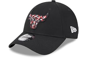 New Era 9Forty czapka z paskiem z tyłu - INFILL Chicago Bulls czarna