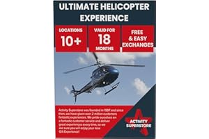 Activity Superstore Ultimate Helicopter Gift Experience Voucher, Available at 10+ UK Locations, Experience Days, Helicopter Gifts, Birthday Gifts