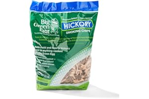 Big Green Egg Hickory Beutel mit Stück und truccioli von Brennholz