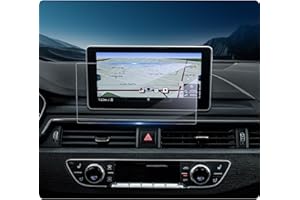 LUWU Compatible avec Audi A4 B9 A5 Q5 2016-2019 / Q2 2017-2024 2025 Film de Protection pour Écran de Navigation 8,3 Pouces Film de Protection en Verre Trempé 9H Anti-rayures A4 A5 Q5 Q2 Accessoires