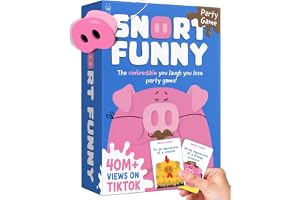 Snort Funny – The Oinkcredible You Laugh You Lose Party Game (engelsk version)