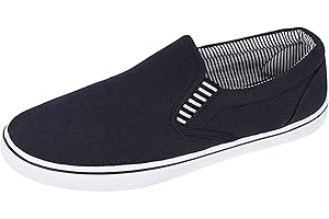 YINKA SHOES Herren Leinen-Netz-Slipper, Espadrilles Casual Low Top, Turnschuhe, Größe 40-47
