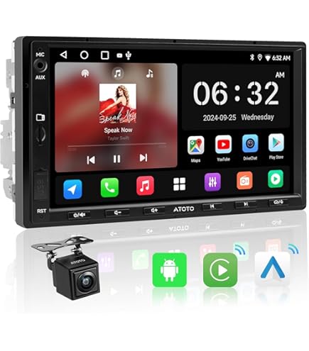 ATOTO YS102SL カーオーディオ ATOTO in-Dash 2 Din Digital Media Car Stereo - SA102 YS102SL