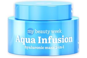 Maschera idratante e crema 2 in 1 7Days - Cura coreana della pelle con acido ialuronico - Crema idratante viso per donne - Maschera di bellezza notturna coreana - Crema idratante giorno e notte