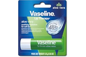 Vaseline Lip Therapy Aloe | pielęgnujący balsam do ust | krem nawilżający do ust (1 x 4,8 g)