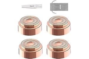 SEIHAI Replacement Heads for Flawless Facial Hair Remover, Replacement Blades for Finishing Touch Flawless Gen 2 Hair Removal with Flannel Bag