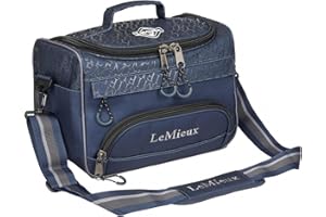 LeMieux Elite ProKit Lite Grooming Bag - Navy - Adjustable Shoulder Strap & Grab Handle