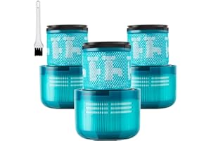 DUOJIN 3 sztuki filtrów do odkurzacza Dyson V15, V11, SV14, SV15, SV16, SV22, filtr zamienny do odkurzacza Dyson V15, V11, SV14, SV15, SV16, SV22, ze szczotką do czyszczenia, zamiennik do