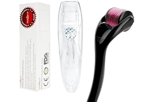 AUFGELD 540 Tytanu Micro Igła 0,5 mm Derma Roller Kulkowy Pielęgnacja Skóry Twarzy Zmarszczki Wypadanie Włosów Elastyczność Marki Odpychanie Mikroponktury Igły Zestaw Pudełko Zestaw