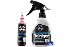 PRO TACKLE GEAR Pro Tackle Rollenöl + Angelzubehör Reiniger - Pflegeset für Ruten und Rollen