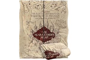 LOGOVISION HARRY POTTER Silky Touch super miękki koc narzuta, 152 x 127 cm