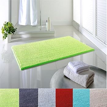 SunDeluxe Chenille Badematte in verschiedenen Farben/Größen, Badteppich