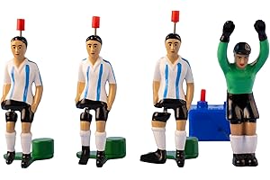 TIPP-KICK WM Classics Argentina Campione del Mondo 1986 – Il Set TIPP-KICK con i Giocatori dell'Argentina con Kicker, Top-Kicker, Star-Kicker e Portiere TIPP-KICK