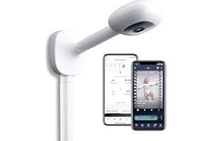 Nanit Plus Smart Babyphone Kamera & Wandhalterung Plus 1 Jahr Einblicke
