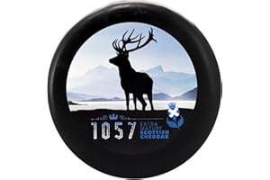 1057 Vintage Extra Mature Gourmet Scottish Cheddar Cheese 200g Luxury Aged Truckle from Great British Trading Limited