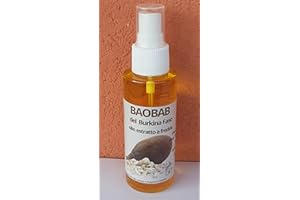 UNION DES FEMMES GARANGO Olio puro di Baobab del Burkina Faso (100 ml) per viso e corpo, non raffinato, spremuto a freddo, azione anti-age per l'elevato contenuto in vitamina E. Prodotto equo-solidale.