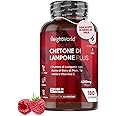 Chetone di Lampone Plus, 180 Capsule Vegan da 4280mg (3 Mesi) Integratore Dietetico con Chetoni di Lampone, Vitamina C, Aceto