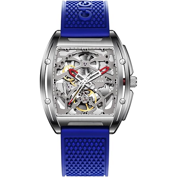 Orologio Meccanico Automatico Uomo - Cassa Ottagonale Scheletrata - Cinturino In Acciaio Inox - Design Scheletrato - Lusso Affari - 4