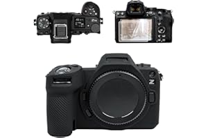 VOVMOEYA Do zestawu akcesoriów Nikon Z6III, etui na aparat do Nikon Z6III i Z6III osłona ekranu x 2 i osłona gorącej stopki Z6III x 1: silikonowa osłona aparatu Z6III dobrze funkcjonuje szkło