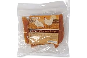 BIOZOO Biazoo - Pechugas de Pollo desecadas 500g. Snack para Todas Las razadas Alto en proteína.