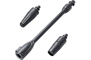 YUET Lancia idropulitrice, Ricambi per Kärcher K2 K3 K4 K5 K6 K7 Serie, con Ugello Turbo Rotante Dirt Blaster e Ugello Spruzzatore Regolabile