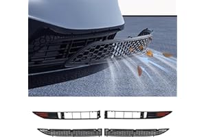 Ywooon Front Grill Mesh Grille per Tesla Model 3 Highland 2024 Griglia Anteriore in Rete Paraurti Inferiore Rete Segmentata Inserto in Rete Copertura per Griglia di Aspirazione Aria