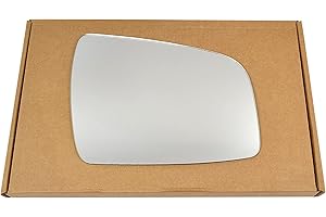 Less4spares Wing Mirror Glass Right Compatible with Vauxhall Zafira B 2009-2014 STICK-ON Driver Off Side Convex