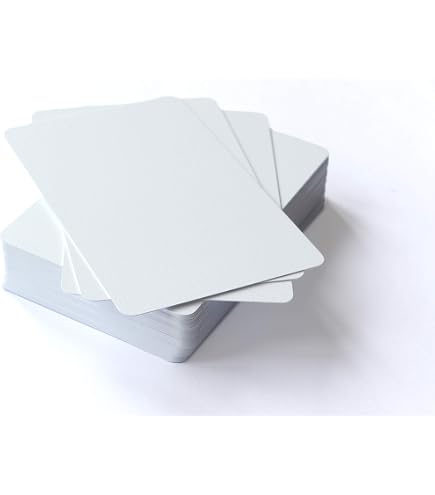 Ursus 36 Cartes à Jouer Vierges Non Imprimées – Carton 300 G/m² Pour Créer Vos Jeux Personnalisés Adultes Enfants
