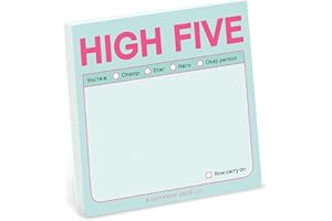 Knock Knock High Five Sticky Notes (Pastel Edition)