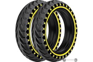 BABEJIA 2PCS Pneu 50/75-6.1 Trottinette Electrique, Améliorez votre Conduite avec Roues 8 1/2 x2 Tubless, Pneu Plein 8.5 Pouces Compatible avec Wispeed T855 et Xiaomi M365/Pro 2/3/3 Lite