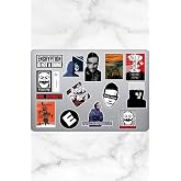 Ms Major Selection Mr. Robot Temalı Laptop Notebook Tablet Sticker Seti 15 Adet