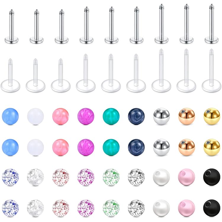 PIERCINGLINE Titanium piercing dermal-anker-opzetstuk, vervanging, disc kristal, keuze uit kleuren en maten, 5 mm, titanium (graad 23), Kristal