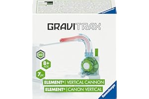 Ravensburger GraviTrax Element Vertical Cannon 27465 - GraviTrax Erweiterung für Deine Kugelbahn - Murmelbahn und Konstruktionsspielzeug ab 8 Jahren, kombinierbar mit Allen Produkten
