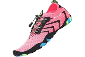 SAGUARO Buty do wody dla kobiet i mężczyzn, buty plażowe, mokre buty, lekkie buty do wody, buty do pływania, szybkoschnące, do surfowania, nurkowania, żeglarstwa, basenu, kajaka, Gr.2.5-13