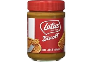 Lotus Biscoff Pâte à tartiner Classic Crème – Saveur caramel – végétalien – Sans ajout d'arômes ni de colorants – 400 g