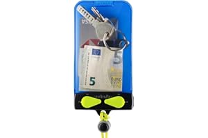 Aquapac Keymaster Waterproof Travel Case, Made in The UK, Carry Cord, Travel Essential, 5 Year Warranty, Eco Friendly, Watersports, Hiking, Mountain Biking, Running Accessory