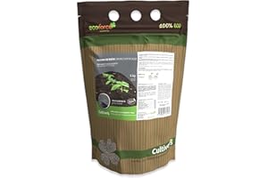 CULTIVERS Harina de Roca de 6 Kg Polvo de Basalto. Fertilizante Ecológico a base de Silicio que aporta Microelementos para todo tipo de plantas. Force Stone