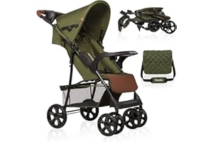 LIONELO Emma Plus Silla de paseo 68 x 49,5 x 101 cm hasta 15 kg 6-36M Respaldo ajustable Cinturón de seguridad de 5 puntos Capucha profunda Organizador para padres