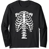 Skeleton Rib Cage and Bones Hoodie 